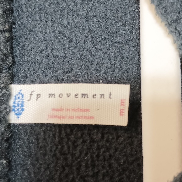 4*Free People $148 " hit the slope Sherpa jacket medium - Picture 5 of 5